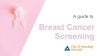 a guide to breast cancer screenings provided by virginia oncology associates
